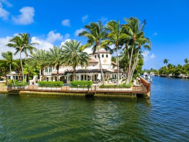 Fort Lauderdale 'de lüks bir malikane.