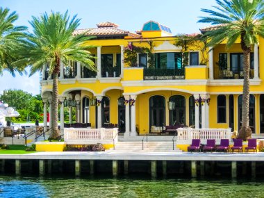 Fort Lauderdale 'de lüks bir malikane.