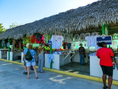 Half Moon Cay, Bahamalar - 02 Aralık 2019: