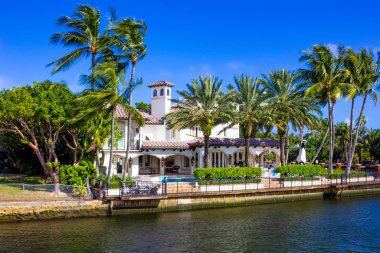 Fort Lauderdale 'de lüks bir malikane.