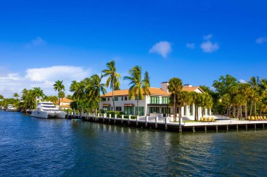 Fort Lauderdale 'de lüks bir malikane.