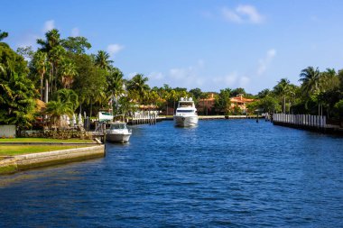 Fort Lauderdale 'de lüks bir malikane.