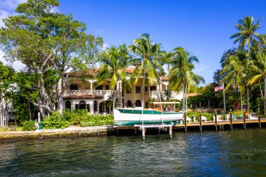 Fort Lauderdale 'de lüks bir malikane.
