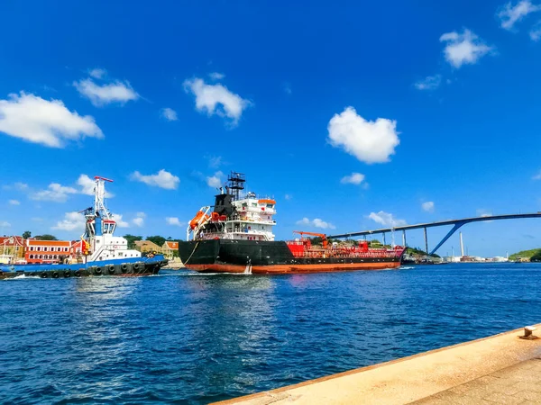 Queen Juliana híd Curacao — Stock Fotó