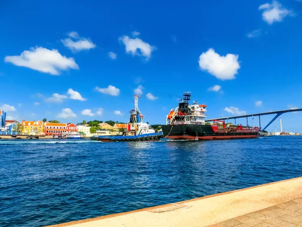 Kraliçe Juliana köprüden Curacao — Stok fotoğraf