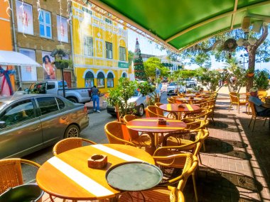 Willemstad, Curacao, Hollanda - 5 Aralık 2019: Özel eş