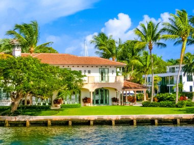 Fort Lauderdale 'de lüks bir malikane.