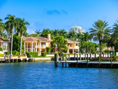 Fort Lauderdale 'de lüks bir malikane.