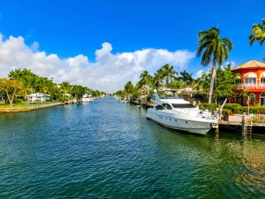 Fort Lauderdale 'de lüks bir malikane.