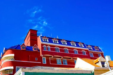 Willemstad, Curacao, Hollanda - Özel renkli binalar