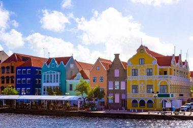 Willemstad, Curacao, Hollanda - Özel renkli binalar