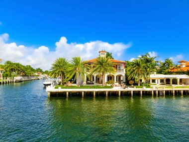 Fort Lauderdale 'de lüks bir malikane.
