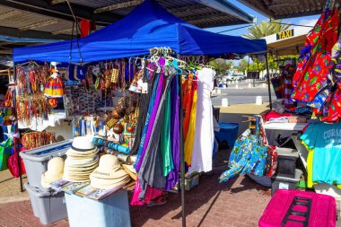 Willemstad, Curacao, Hollanda - 5 Aralık 2019: Touring sho