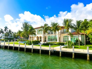 Fort Lauderdale 'de lüks bir malikane.