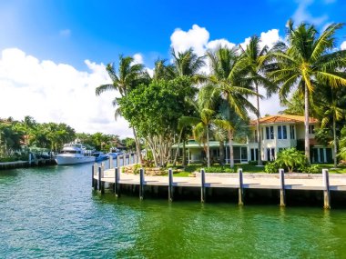 Fort Lauderdale 'de lüks bir malikane.