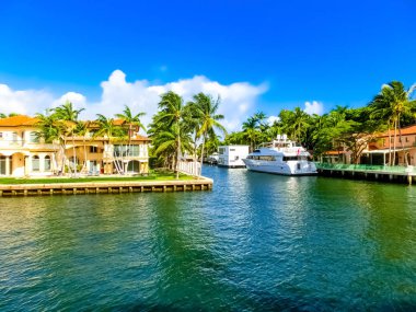 Fort Lauderdale 'de lüks bir malikane.