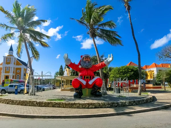 Willemstad Curacao Netherlands December 2019 Christmas Decorations Willemstad Caribbean Island — Stockfoto