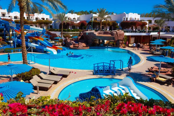 Sharm Sheikh Egito Fevereiro 2020 Vista Hotel Verginia Sharm Resort — Fotografia de Stock