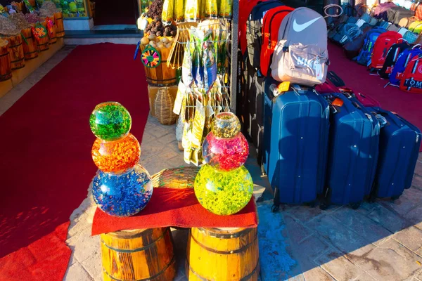 Sharm Sheikh Egypt February 2020 Local Gift Shop Egyptian Souvenir — Stock fotografie