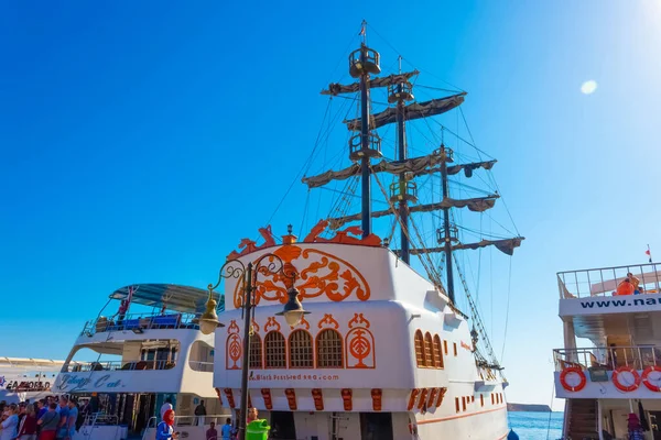 Sharm Sheikh Egitto Febbraio 2020 Piacere Yacht Nel Porto Crociera — Foto Stock