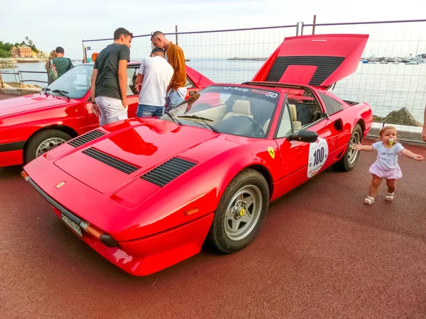 Rapallo Itália Setembro 2019 Ferrari Portofino Model Estes Carros São — Fotografia de Stock