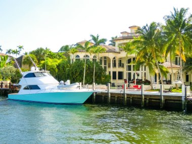 Fort Lauderdale 'de lüks bir malikane.