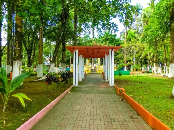 Parque Vargas Stadtpark Puerto Limon Der Costa Rica — Stockfoto