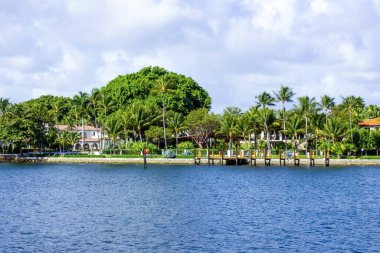 Lüks malikanede Fort Lauderdale küçük Venedik bilinen özel bölümü
