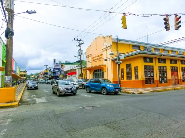 Puerto Limon Costa Rica December 2019 Typical Street Cruise Ship — 스톡 사진