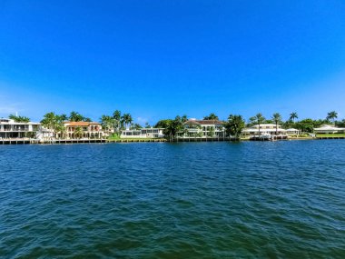 Lüks malikanede Fort Lauderdale küçük Venedik bilinen özel bölümü