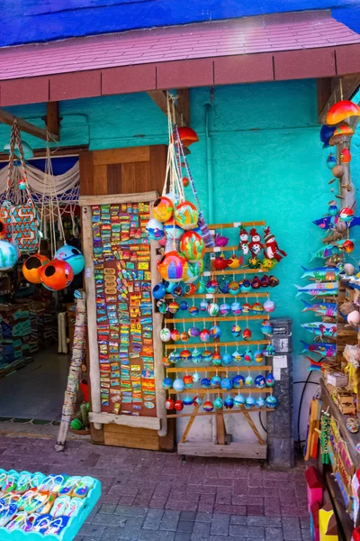 Willemstad Curacao Nizozemsko Prosince 2019 Nakupování Dárků Suvenýrů Místních Prodejců — Stock fotografie