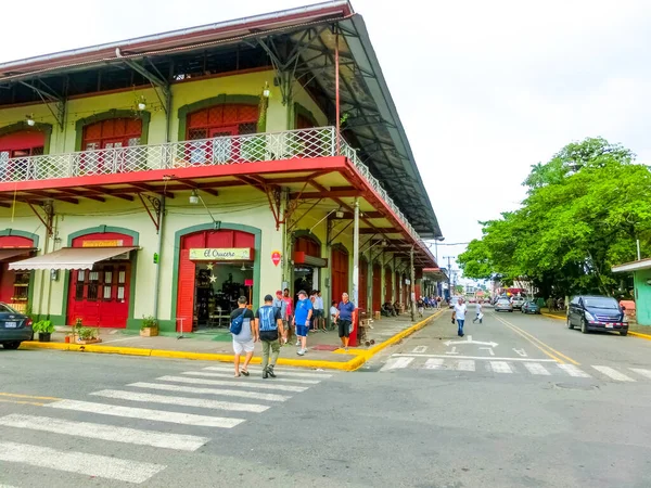 Puerto Limón Costa Rica Diciembre 2019 Una Calle Típica Puerto —  Fotos de Stock