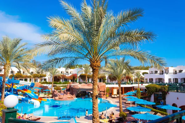 Sharm Sheikh Egypt February 2020 View Hotel Verginia Sharm Resort — Stock Photo, Image