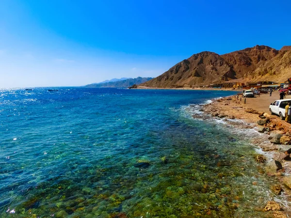 Famous Diving Site Blue Hole Egypt More 100 Divers Died — Stock Photo, Image