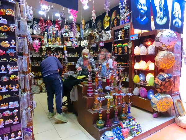 Шарм Эль Шейх Египет Февраля 2020 Года Местный Магазин Сувениров — стоковое фото