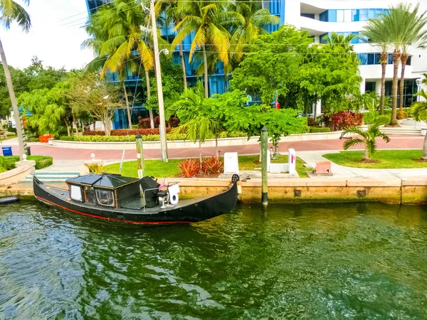 Paesaggio Urbano Lauderdale Florida Che Mostra Spiaggia Yacht Condomini — Foto Stock