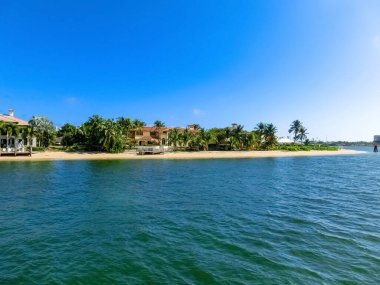 Lüks malikanede Fort Lauderdale küçük Venedik bilinen özel bölümü