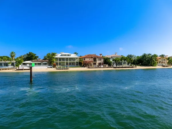 Mansión Lujo Parte Exclusiva Fort Lauderdale Conocida Como Pequeña Venecia — Foto de Stock