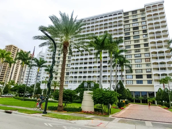 Miami Beach Florida Con Apartamentos Lujo Cerca Playa — Foto de Stock