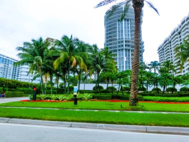 Miami Beach Florida ile plaja yakın lüks daireler