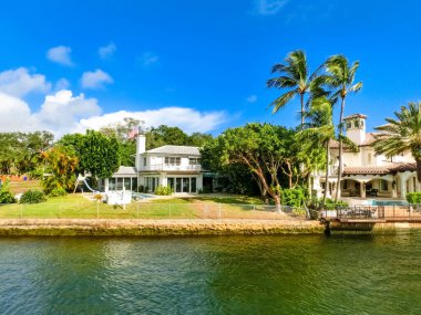 Lüks malikanede Fort Lauderdale küçük Venedik bilinen özel bölümü