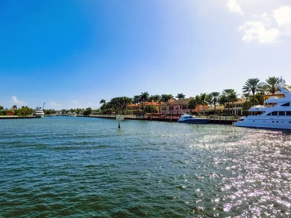 Fort Lauderdale Décembre 2019 Paysage Urbain Fort Lauderdale Floride Montrant — Photo