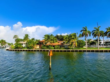 Lüks malikanede Fort Lauderdale küçük Venedik bilinen özel bölümü