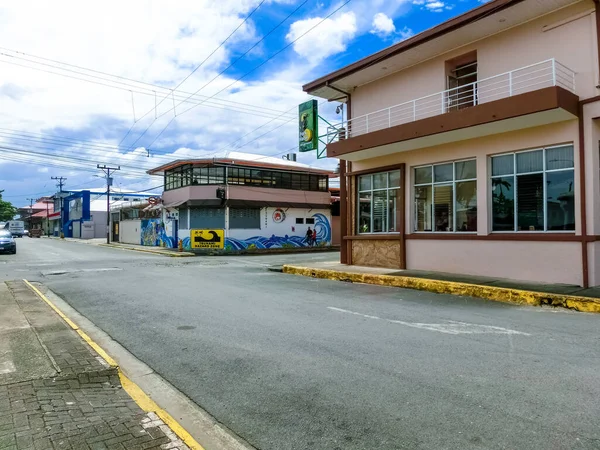 Puerto Limon Costa Rica December 2019 Egy Tipikus Utca Tengerjáró — Stock Fotó