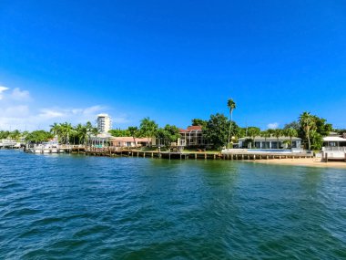 Lüks malikanede Fort Lauderdale küçük Venedik bilinen özel bölümü