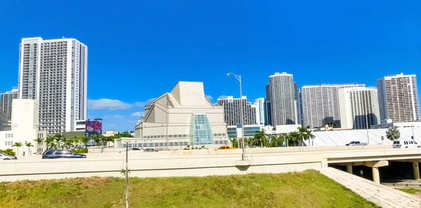 Miami Estados Unidos Noviembre 2019 Vista Del Paisaje Urbano Del — Foto de Stock