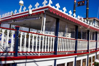 Fort Lauderdale - December 11, 2019: The jungle queen, popular tourist attraction the jungle queen has been in operation for the last 70 years taking tourists