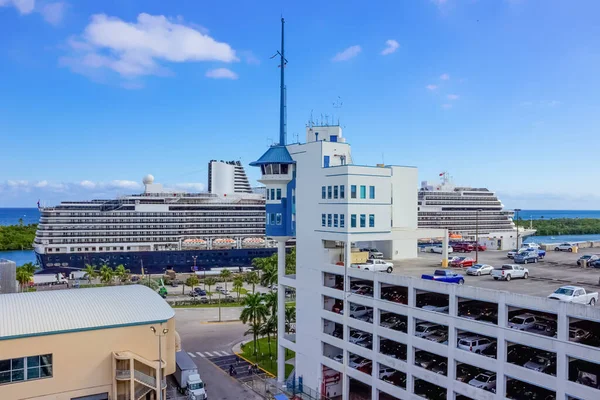 Vista Desde Crucero Terminal Port Everglades Fort Lauderdale Florida Del — Foto de Stock