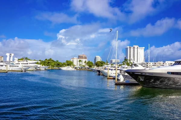 Fort Lauderdale Diciembre 2019 Paisaje Urbano Fort Lauderdale Florida Mostrando — Foto de Stock