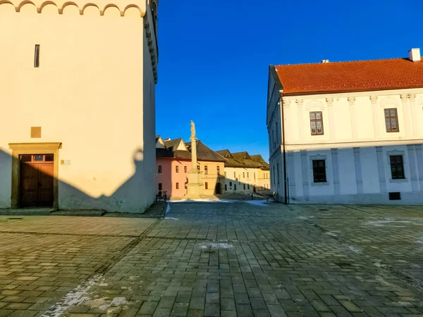 Poprad Σλοβακία Ιανουαρίου 2020 Αρχαία Σλοβακική Πόλη Spisska Sobota Στο — Φωτογραφία Αρχείου